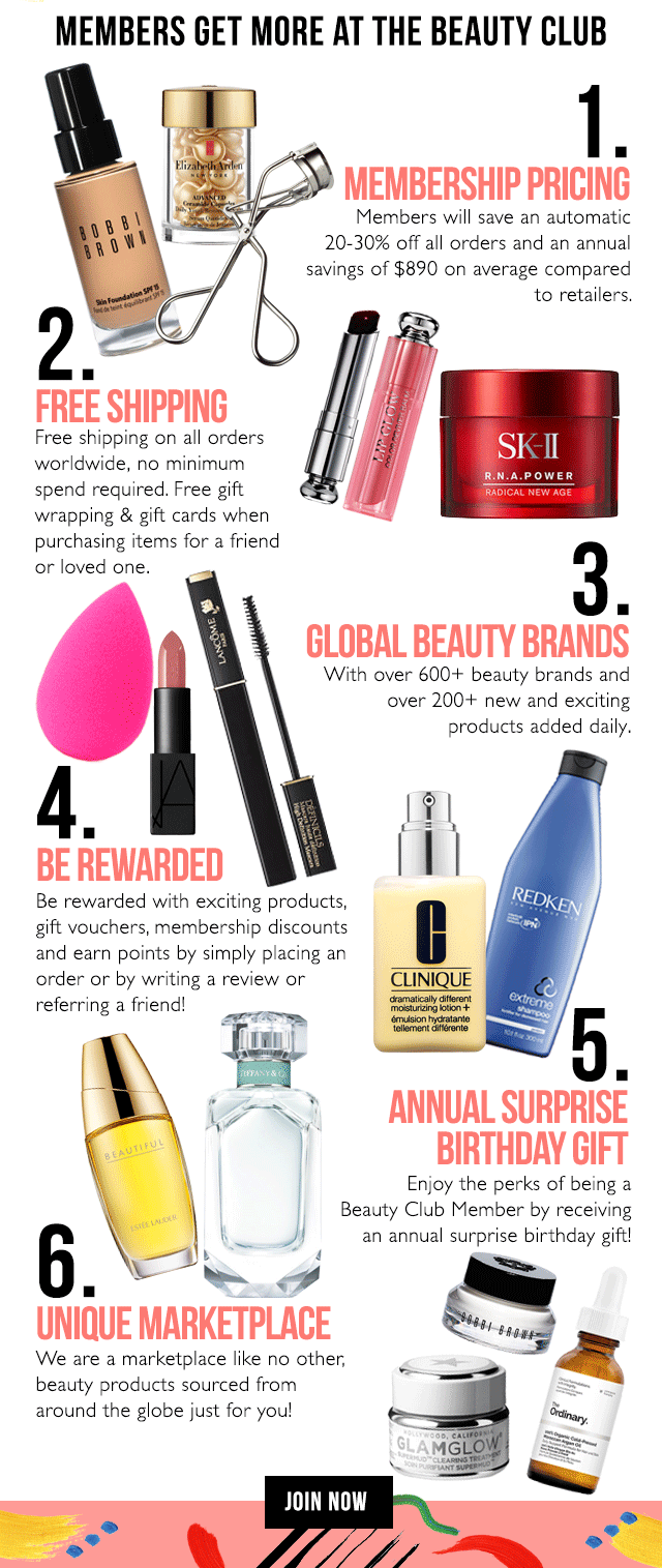 Refer A Friend and Earn Points to spend at The Beauty Club™