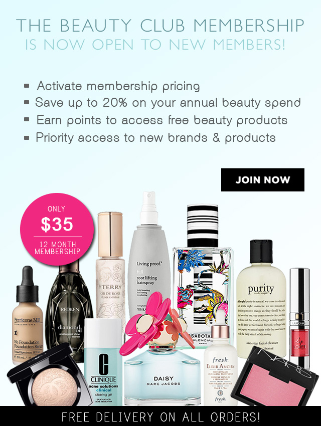 Join The Beauty Club™ Exclusive Membership Pricing Benefits Rewards